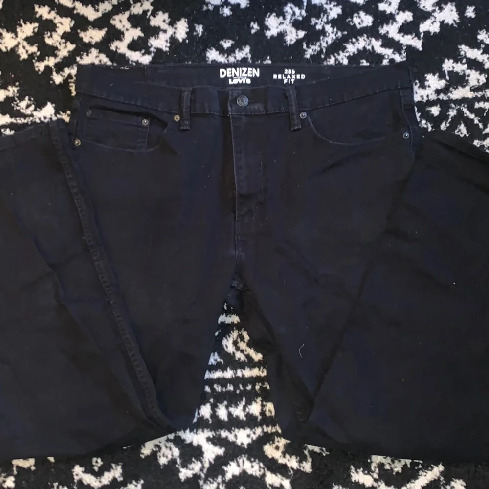Levi Denizen Mens 285 Relaxed Fit Jeans, Size 38x30 - Picture 1 of 3